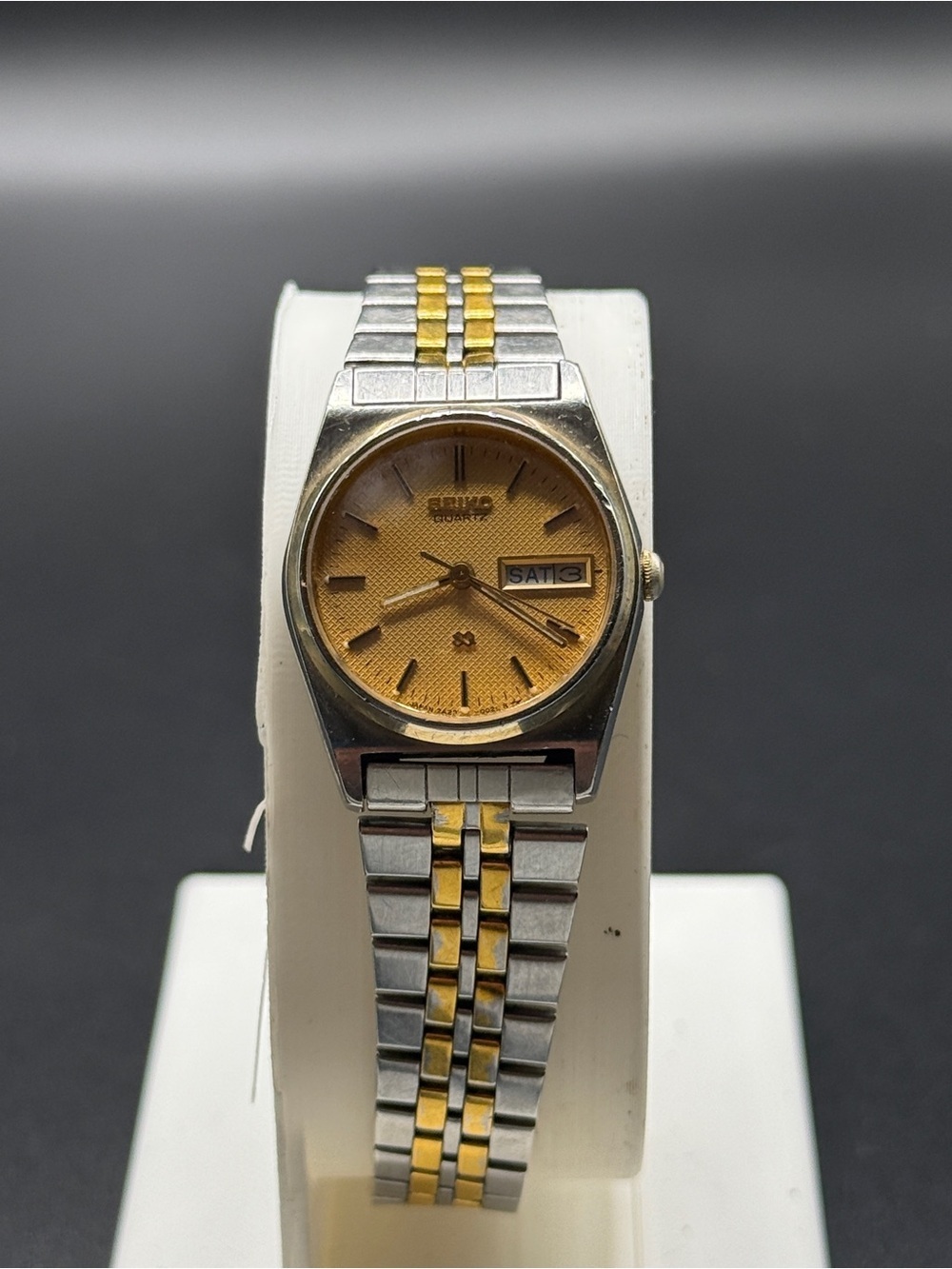 Seiko Two-Tone Silver and Gold Bracelet Watch